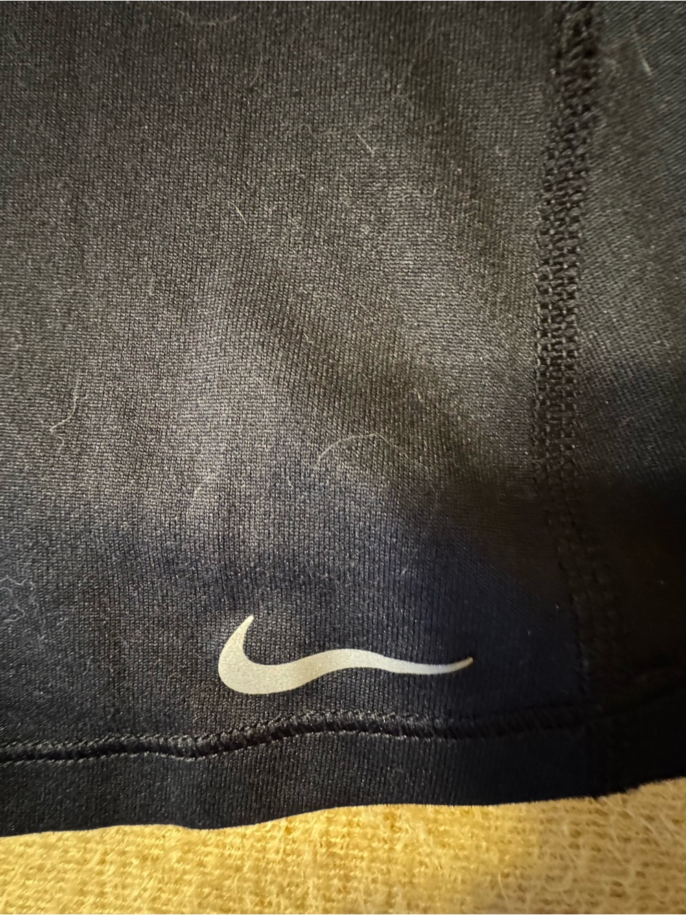 Nike Black Short Sleeve Dri-FIT Mesh Athletic Tee - Picture 2 of 6